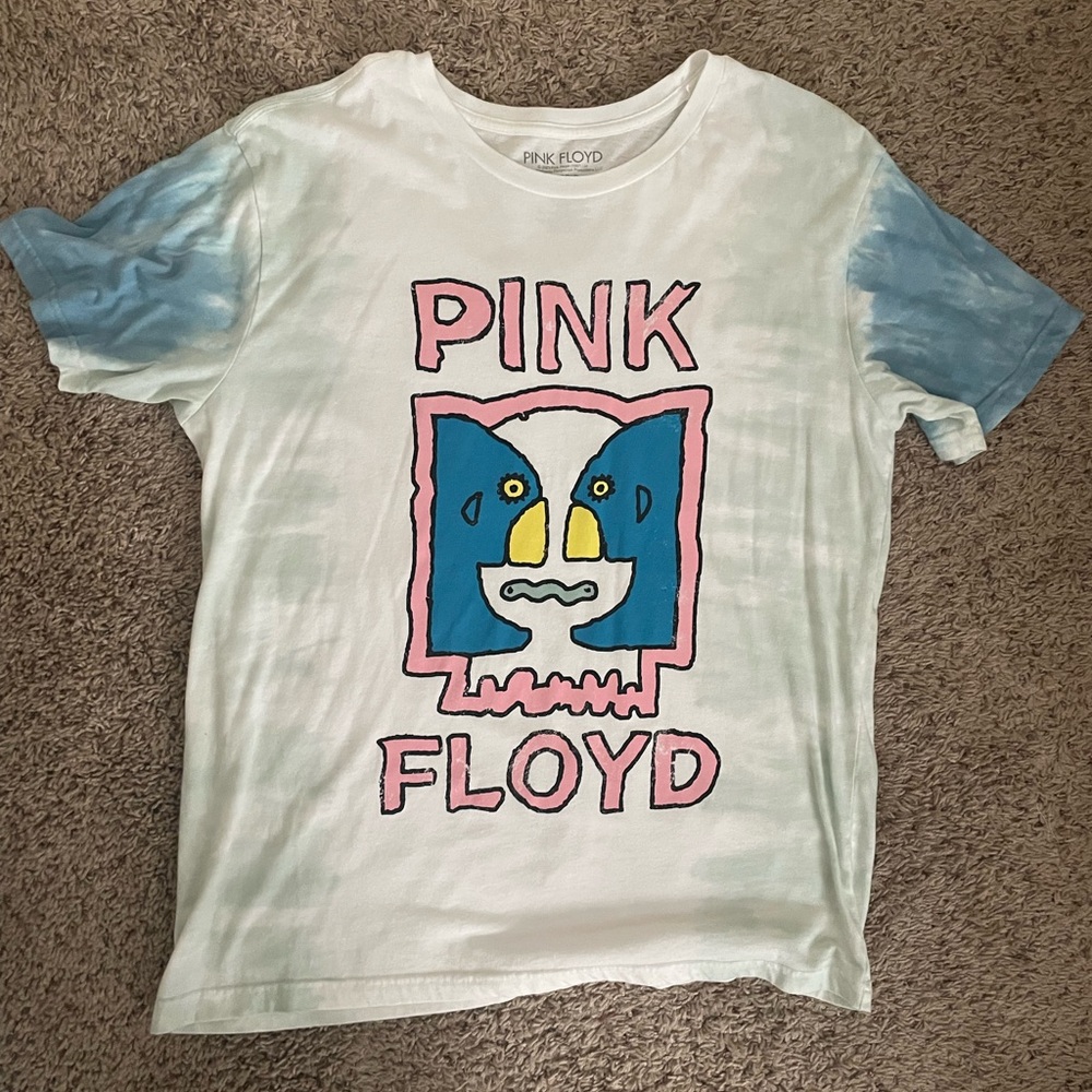 Never worn Pink Floyd women’s Graphic T-Shirt - Blue & White